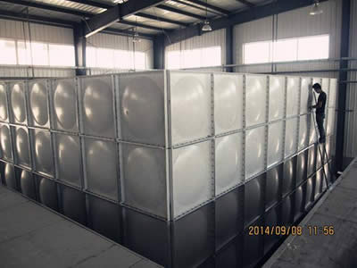 宁津玻璃钢拼装水箱